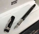 New Copy Montblanc Heritage Rouge Et Noir Black Precious Fountain Pen Mens Gift
